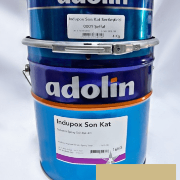 adolin indupox epoksi boya ral1000 renk