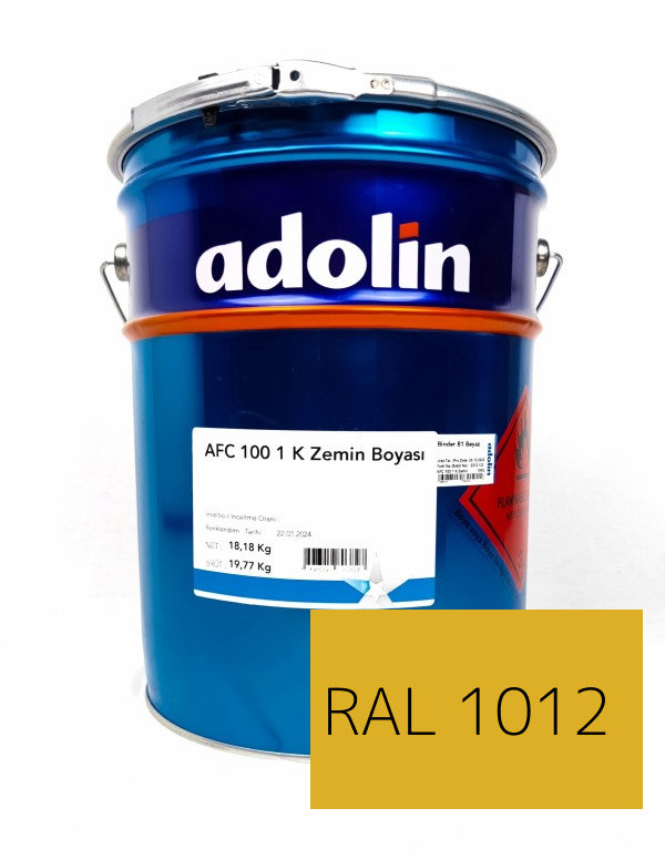 adolin zemin boyası ral1012