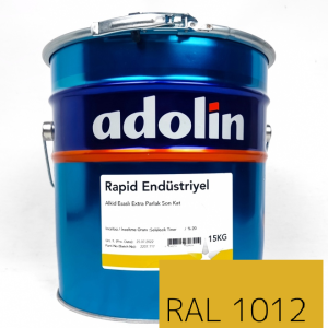 adolin rapid endüstriyel boya ral1012