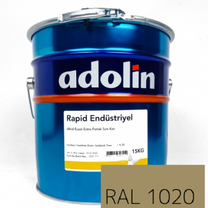 adolin rapid endüstriyel boya ral1020