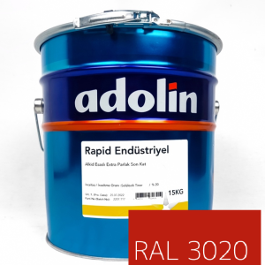 adolin rapid endüstriyel boya ral3020