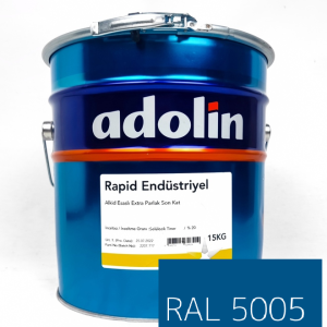 adolin rapid endüstriyel boya ral5005