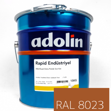 adolin rapid endüstriyel boya ral8023