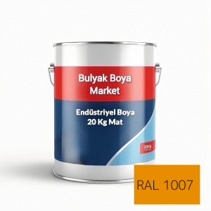 20kg mat endüstriyel boya ral1007