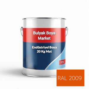 20kg mat endüstriyel boya ral2009