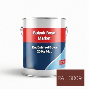 20kg mat endüstriyel boya ral3009