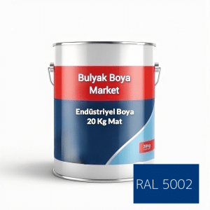 20kg mat endüstriyel boya ral5002