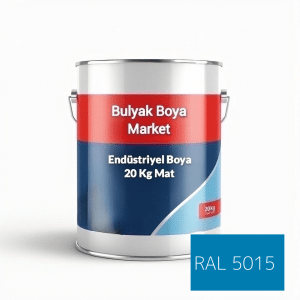 20kg mat endüstriyel boya ral5015