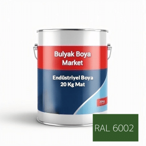 20kg mat endüstriyel boya ral6002