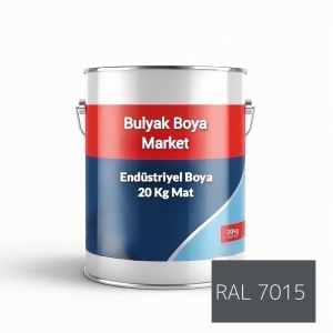20kg mat endüstriyel boya ral7015