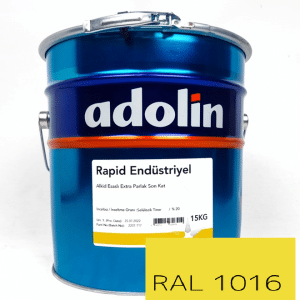 adolin rapid endüstriyel boya ral1016