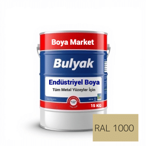 15kg mat endüstriyel sanayi boyasi ral1000