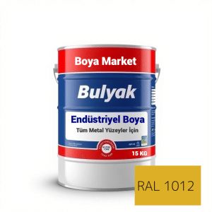 15kg mat endüstriyel sanayi boyasi ral1012