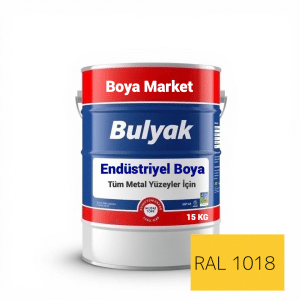 15kg mat endüstriyel sanayi boyasi ral1018