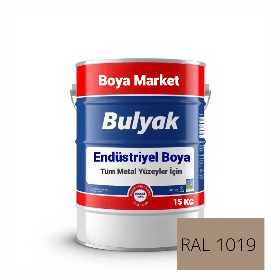 15kg mat endüstriyel sanayi boyasi ral1019