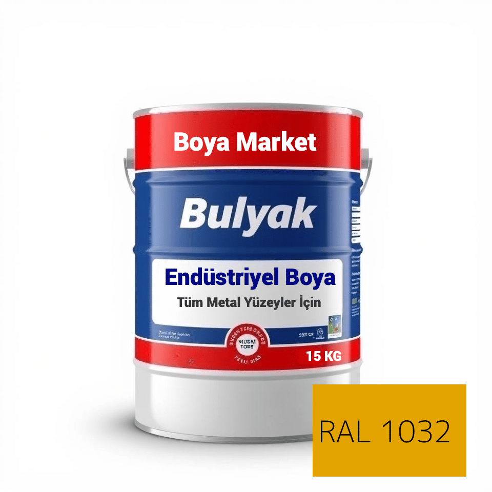 15kg mat endüstriyel sanayi boyasi ral1032