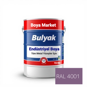 15kg mat endüstriyel sanayi boyasi ral4001