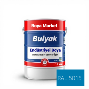 15kg mat endüstriyel sanayi boyasi ral5015