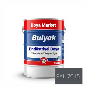 15kg mat endüstriyel sanayi boyasi ral7015