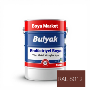 15kg mat endüstriyel sanayi boyasi ral8012