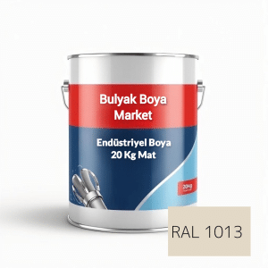 15kg mat endüstriyel sanayi boyasi ral1013