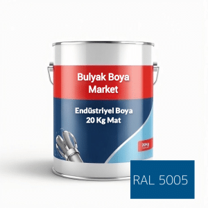 15kg mat endüstriyel sanayi boyasi ral5005