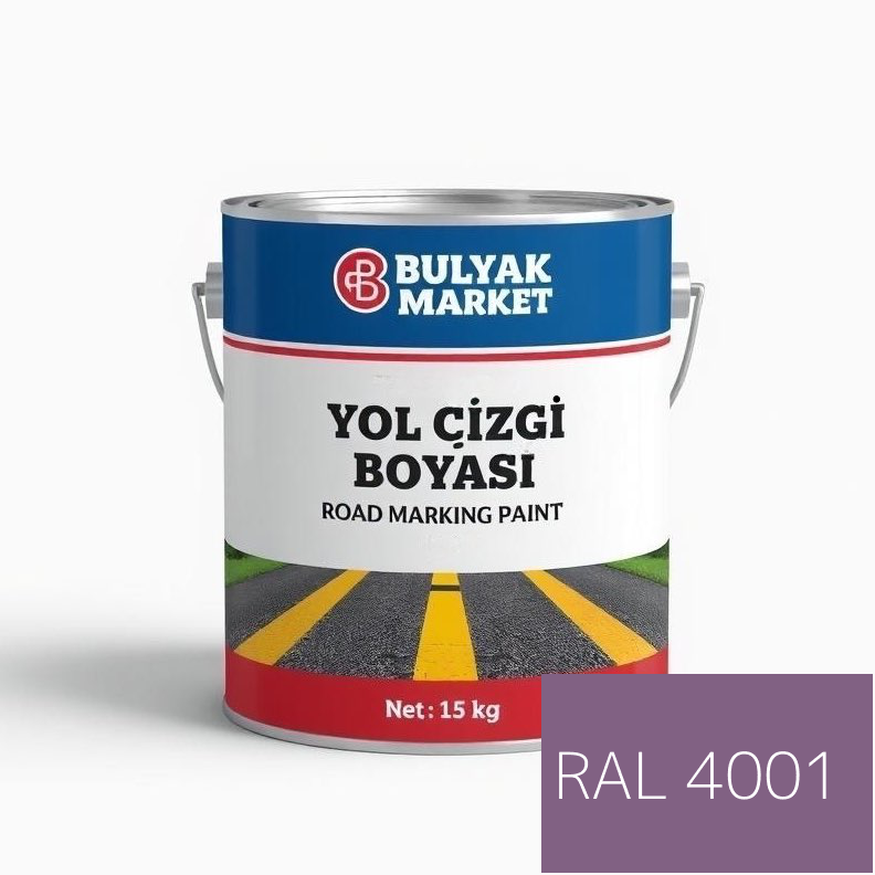 15kg karayollari yol cizgi boyasi ral4001